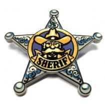 Cowboy / Western Foam Sheriff Badge