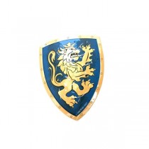 113LT Medieval Noble Knight Foam Toy Shield, Blue