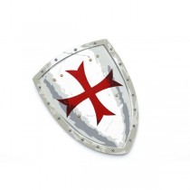 149LT Medieval Maltese / Templar Knight Foam Toy Shield For Kids