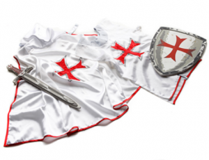 Kinights Templar Kids Dress Up Clothes